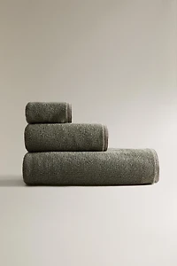 SERVIETTE DE BAIN DOUBLE SURPIQÛRE