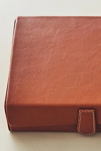 PETITE TROUSSE DE TOILETTE CUIR COMPARTIMENTS