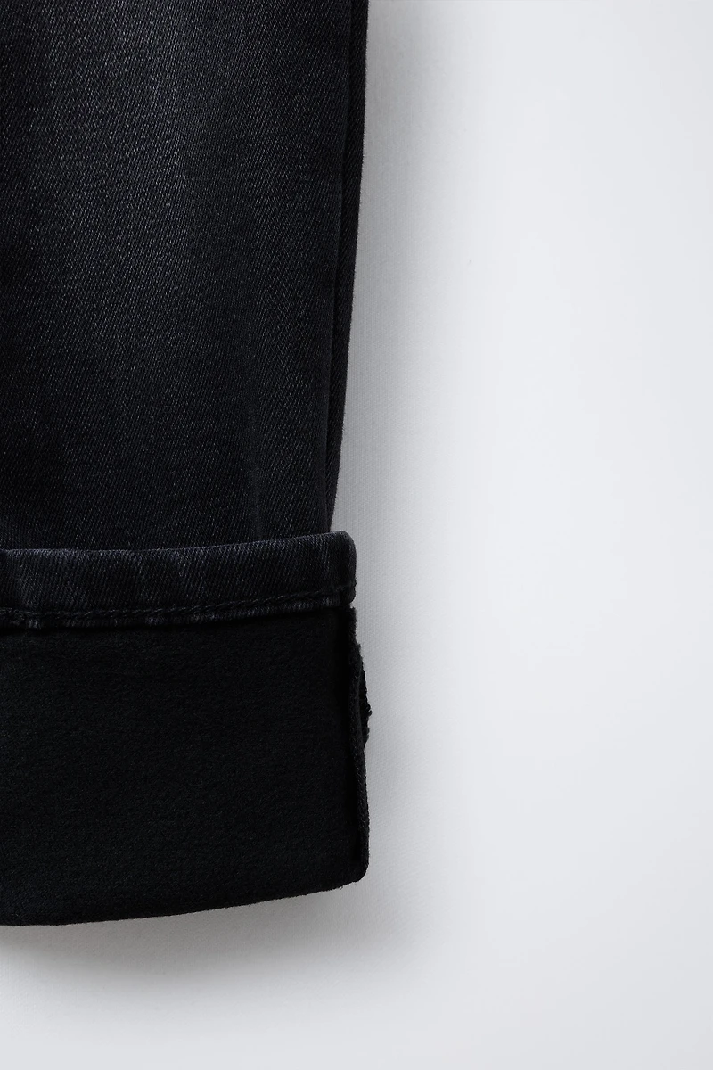 BRUSHED SKINNY JEANS