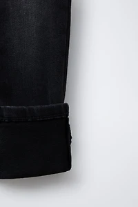 BRUSHED SKINNY JEANS