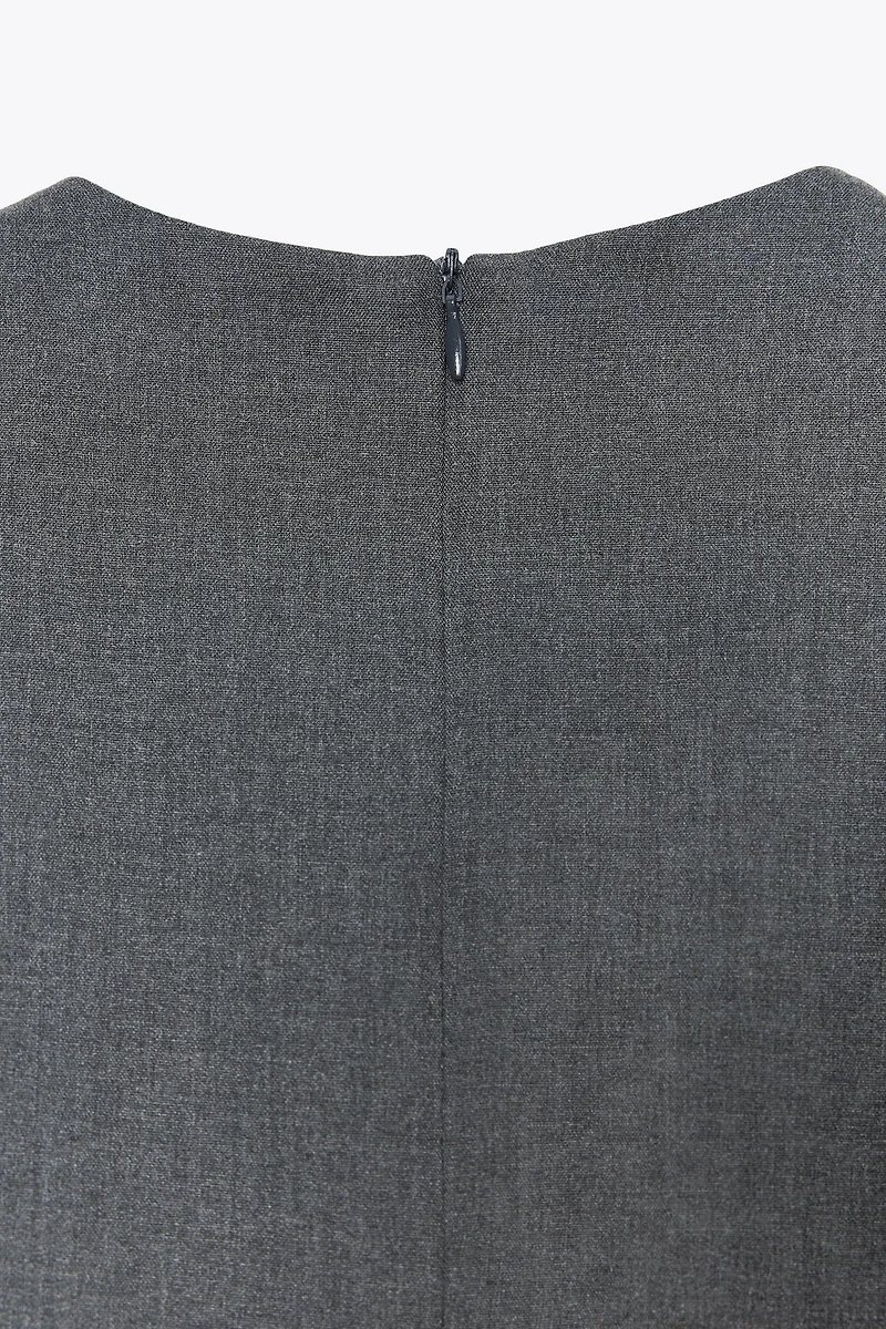 TIE BELT SHORT DRESS
