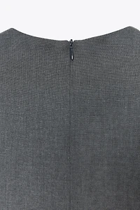 TIE BELT SHORT DRESS