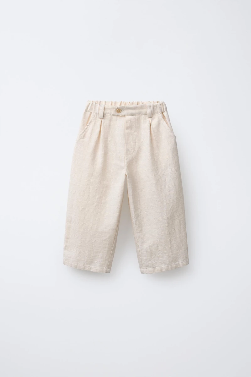 PANTALON DROIT STRUCTURÉ
