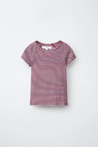 COTTON-MODAL STRIPED T-SHIRT