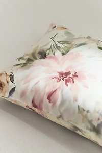 TAIE D’OREILLER SATIN IMPRIMÉ FLEUR