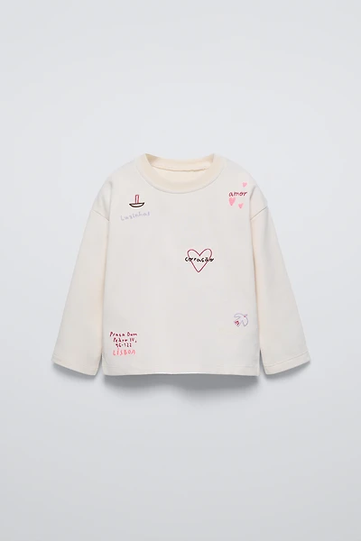 EMBROIDERED T-SHIRT
