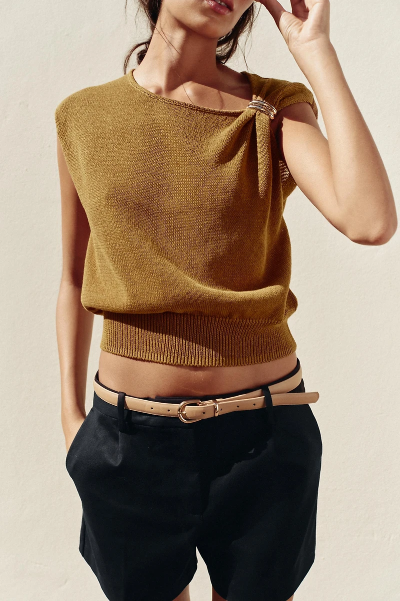 TOP EN MAILLE FOURNITURE