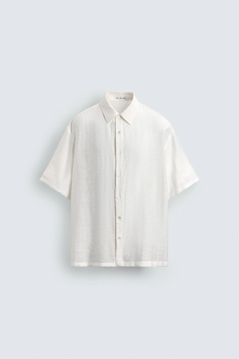 CHEMISE JACQUARD IRRÉGULIER