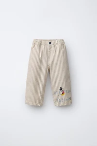 MICKEY MOUSE © DISNEY RELAXED CANVAS PANTS