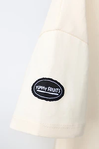 T-SHIRT À IMPRIMÉ FRUITS