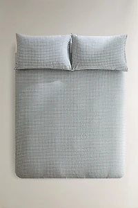 COTTON DUVET COVER GINGHAM