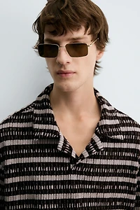 JACQUARD KNIT POLO
