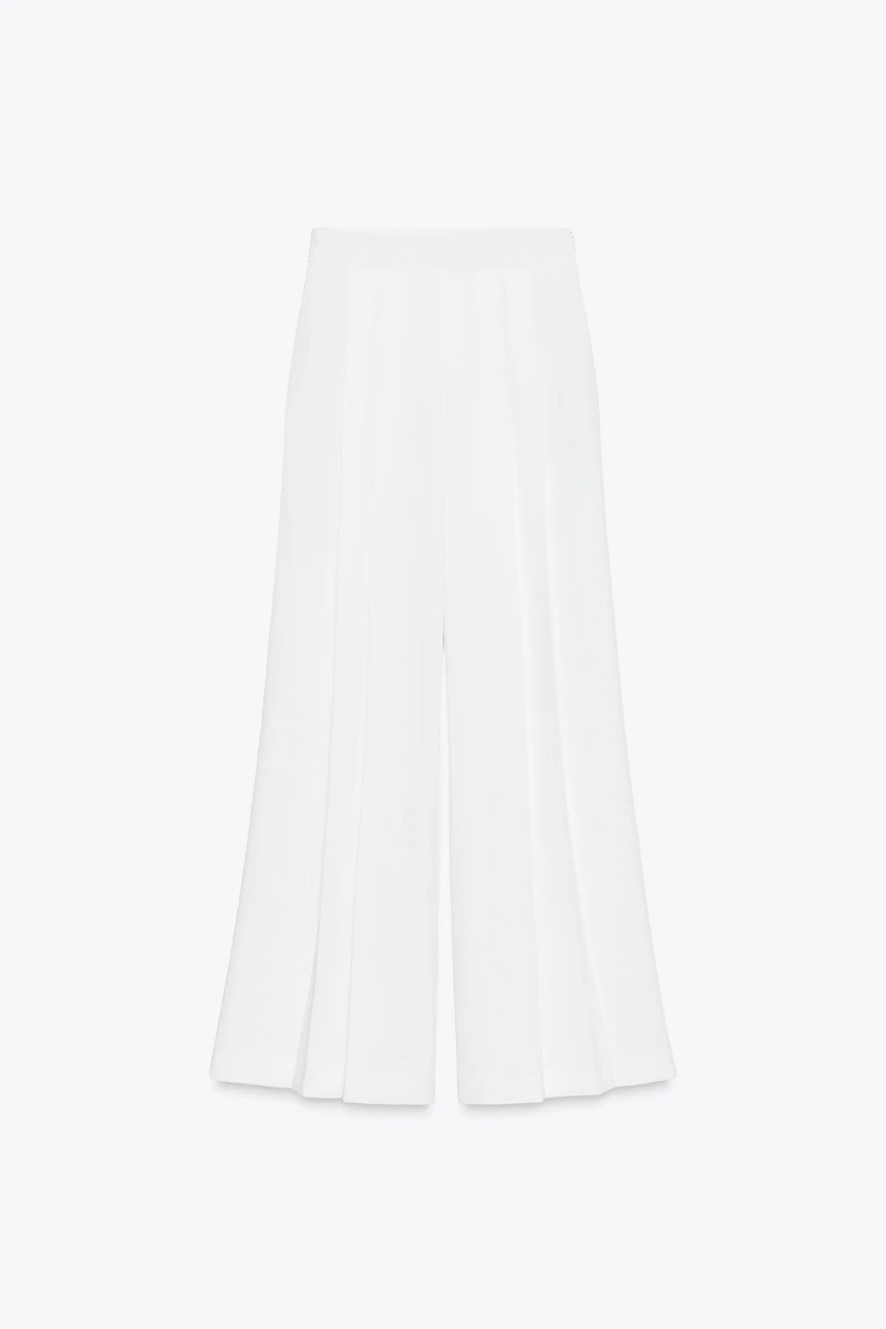PLEATED PALAZZO PANTS