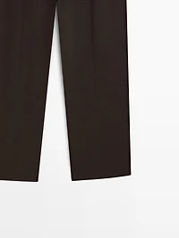 Darted trousers with belt loops - STUDIO