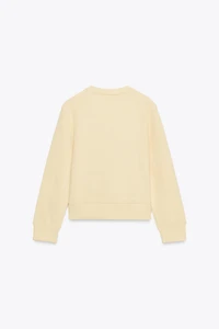 BASIC COTTON SWEATSHIRT
