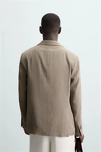 BLAZER PIED-DE-POULE