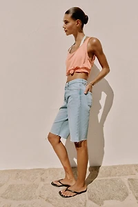 Z1975 MID-RISE DENIM SHORTS