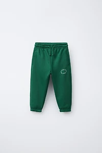 BASIC TEXT JOGGER PANTS