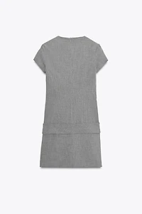 ROBE COURTE CEINTURE