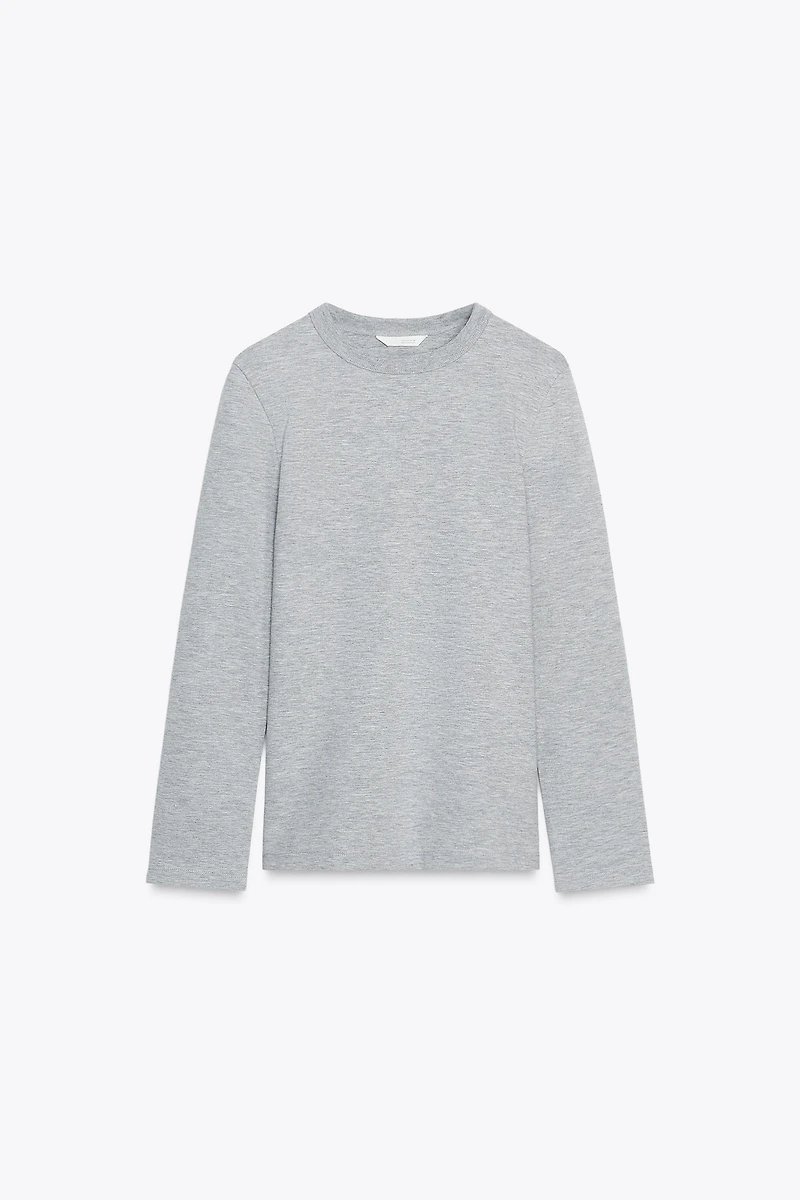 INTERLOCK LONG SLEEVE T-SHIRT