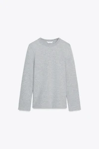 INTERLOCK LONG SLEEVE T-SHIRT