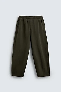 WASHED BALLOON FIT JOGGING PANTS