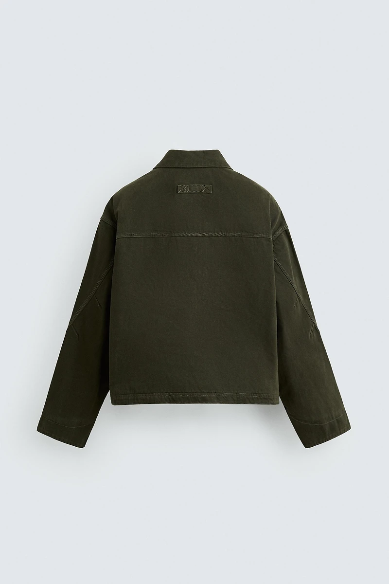 WASHED RELAXED FIT JACKET