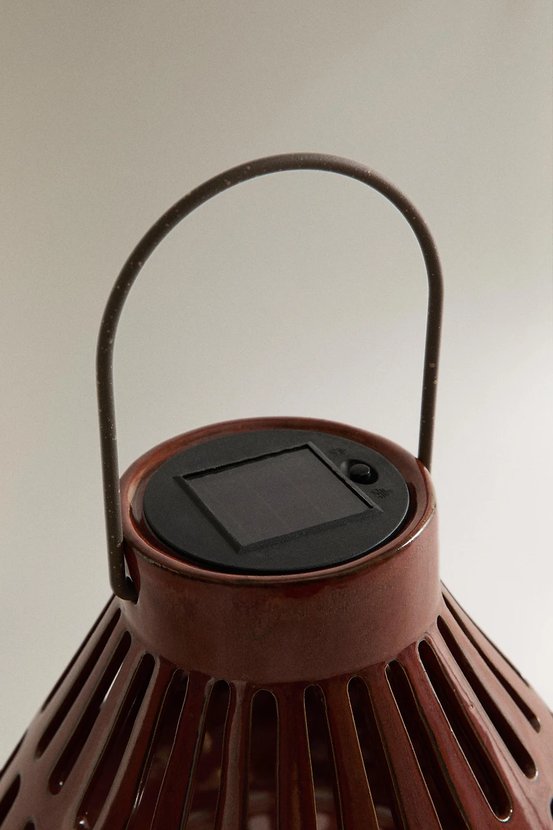 CERAMIC SOLAR LANTERN