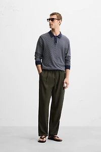 RELAXED FIT LYOCELL PANTS