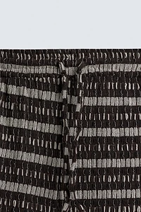 PANTALON JACQUARD AJOURÉ