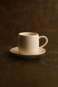 PLAIN STONEWARE COFFEE CUP