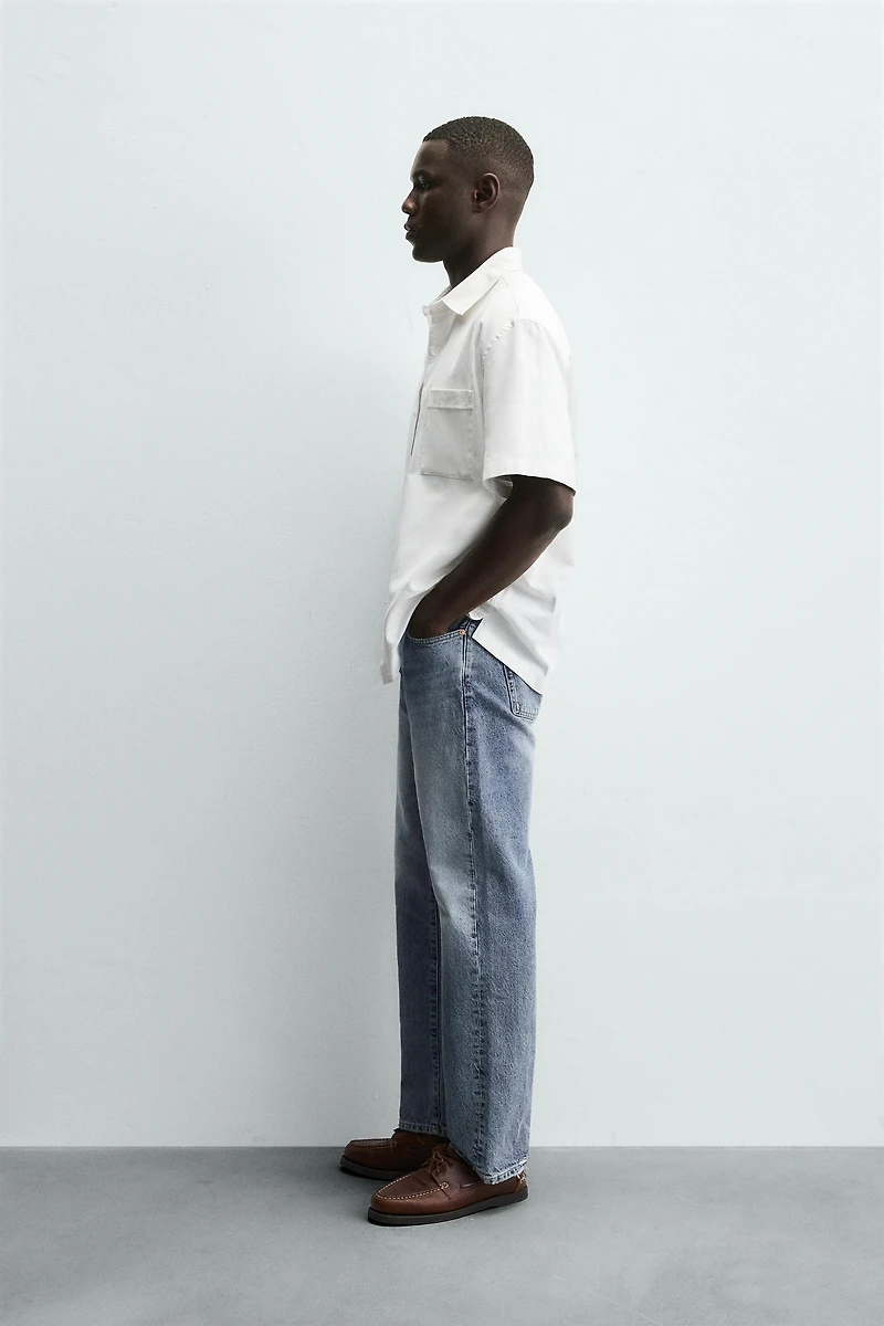 COTTON LINEN SHIRT