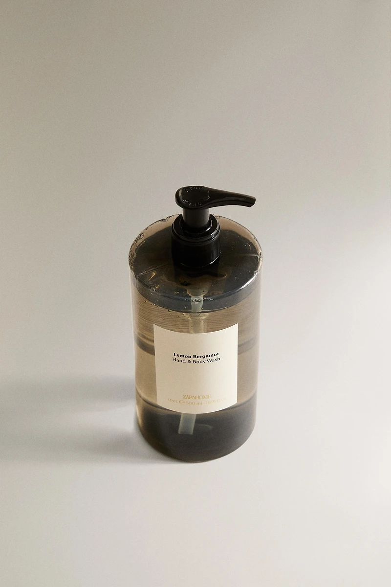(500 ML) SAVON LIQUIDE POUR LES MAINS ET LE CORPS LEMON BERGAMOT