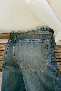 JEANS TRF WIDE LEG TAILLE HAUTE FULL LENGTH