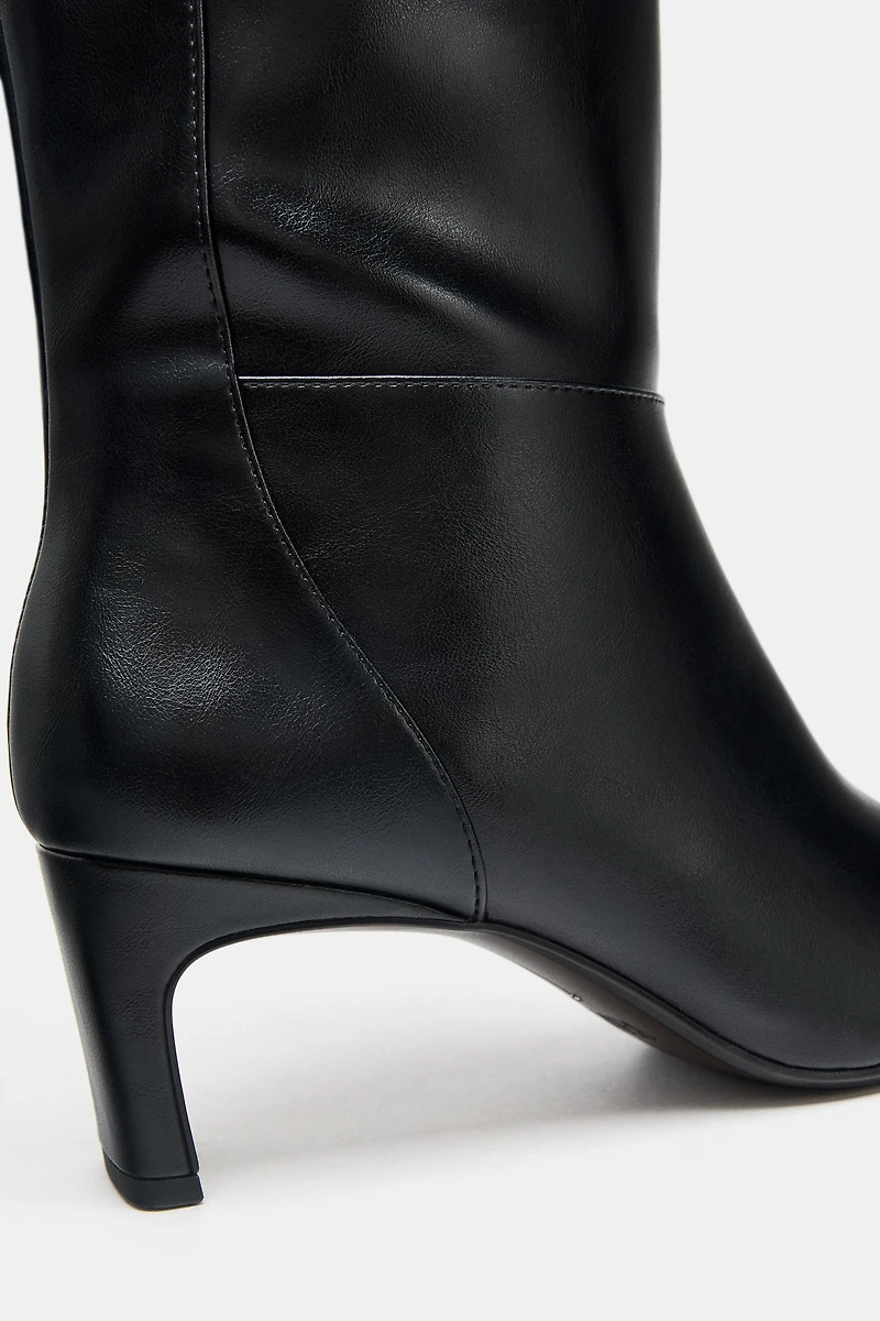 WIDE HEEL BOOTS