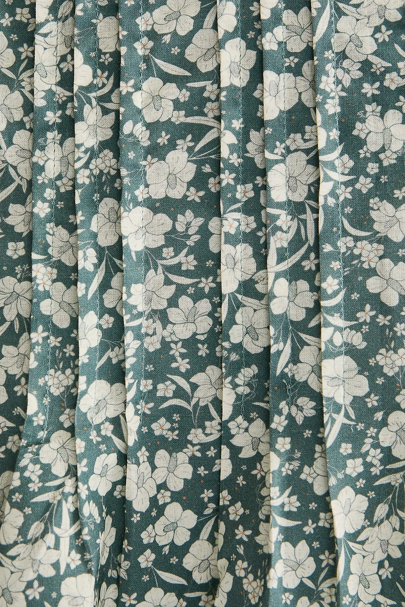 ROBE ENFANT COTON FLEURS TROPICALES