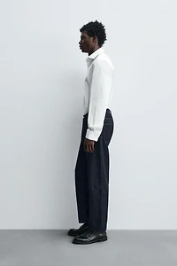 FRENCH CUFF TEXTURED SHIRT