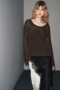 PULL RUSTIQUE EN MAILLE