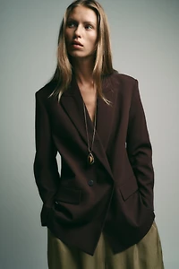 OVERSIZED DOUBLE-BREASTED BLAZER