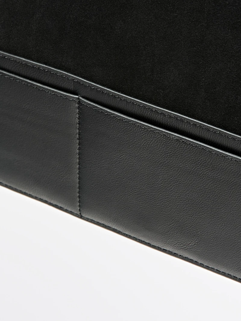 Nappa leather notebook cover