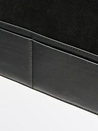 Nappa leather notebook cover