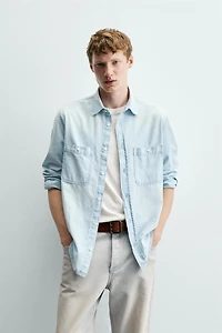 REGULAR FIT DENIM SHIRT