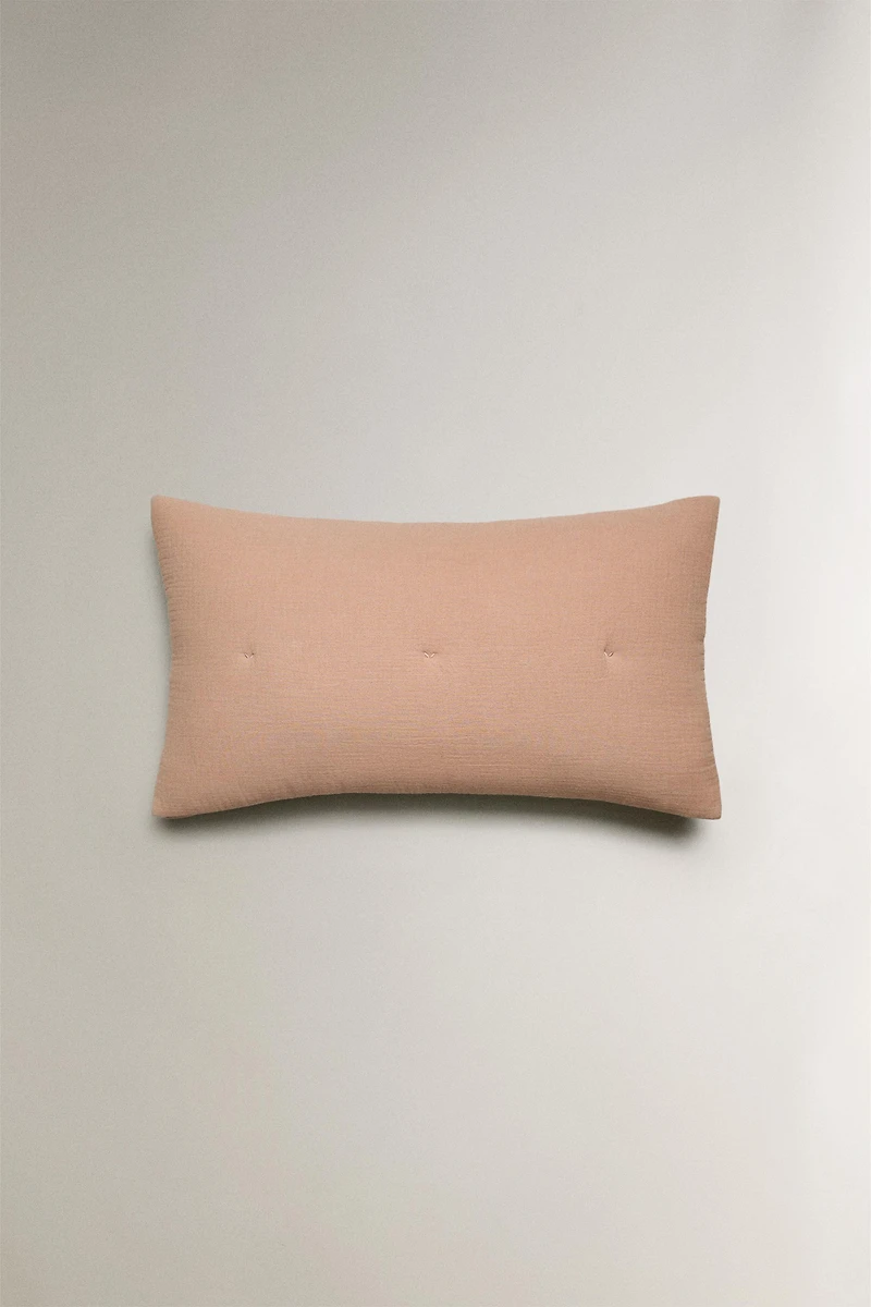 HOUSSE DE COUSSIN ENFANT GAZE UNIE