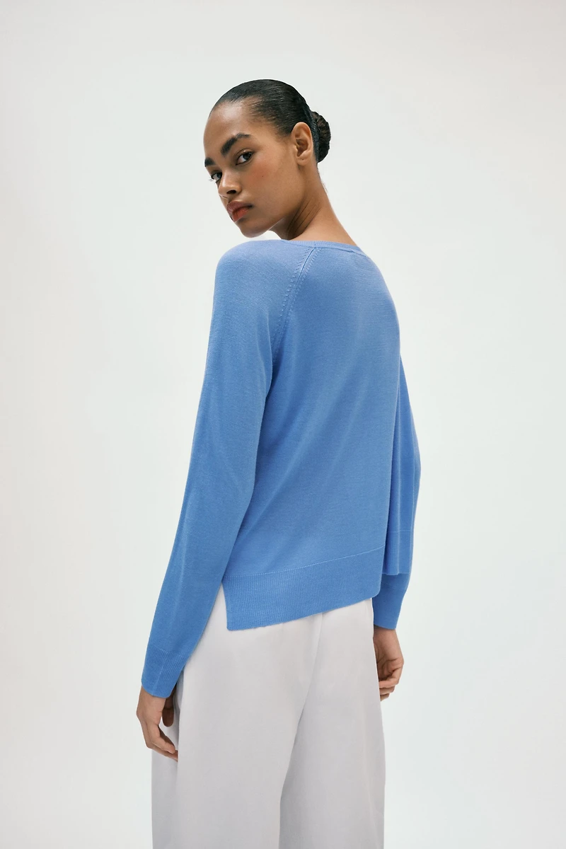 BASIC FINE KNIT JUMPER