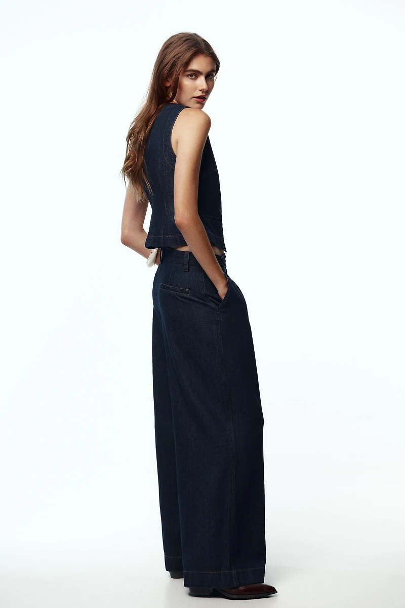 Z1975 MID-RISE WIDE LEG JEANS