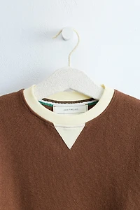 ZARA TIMELESS - CONTRAST NECK T-SHIRT