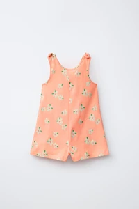 SHORT FLORAL JUMPSUIT