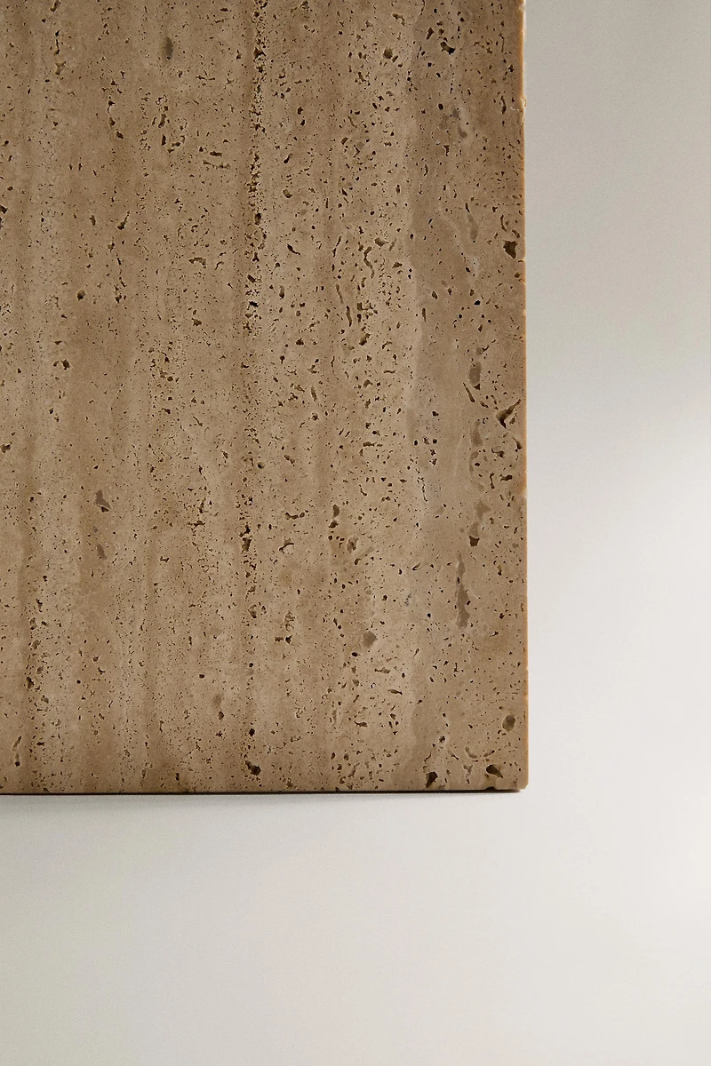 BEIGE MARBLE BATHROOM TRASH CAN