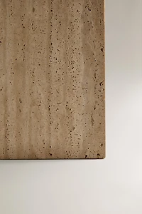 BEIGE MARBLE BATHROOM TRASH CAN