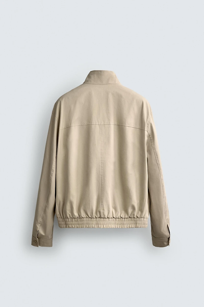 COTTON-LYOCELL REGULAR FIT JACKET
